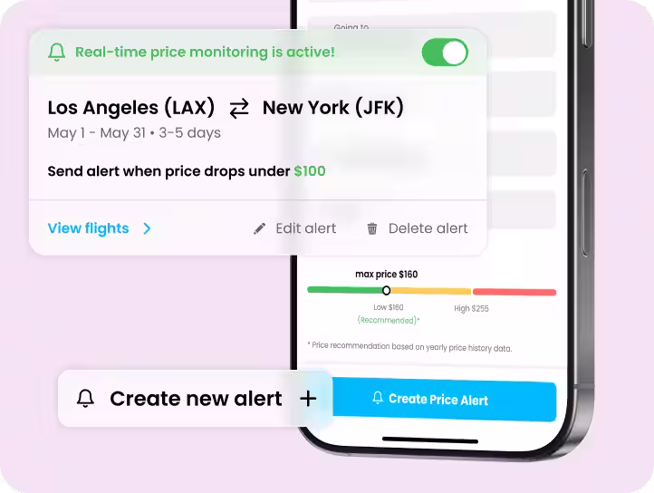 Image of Set Custom Price Drop Alerts for Trips You Actually Want to Take